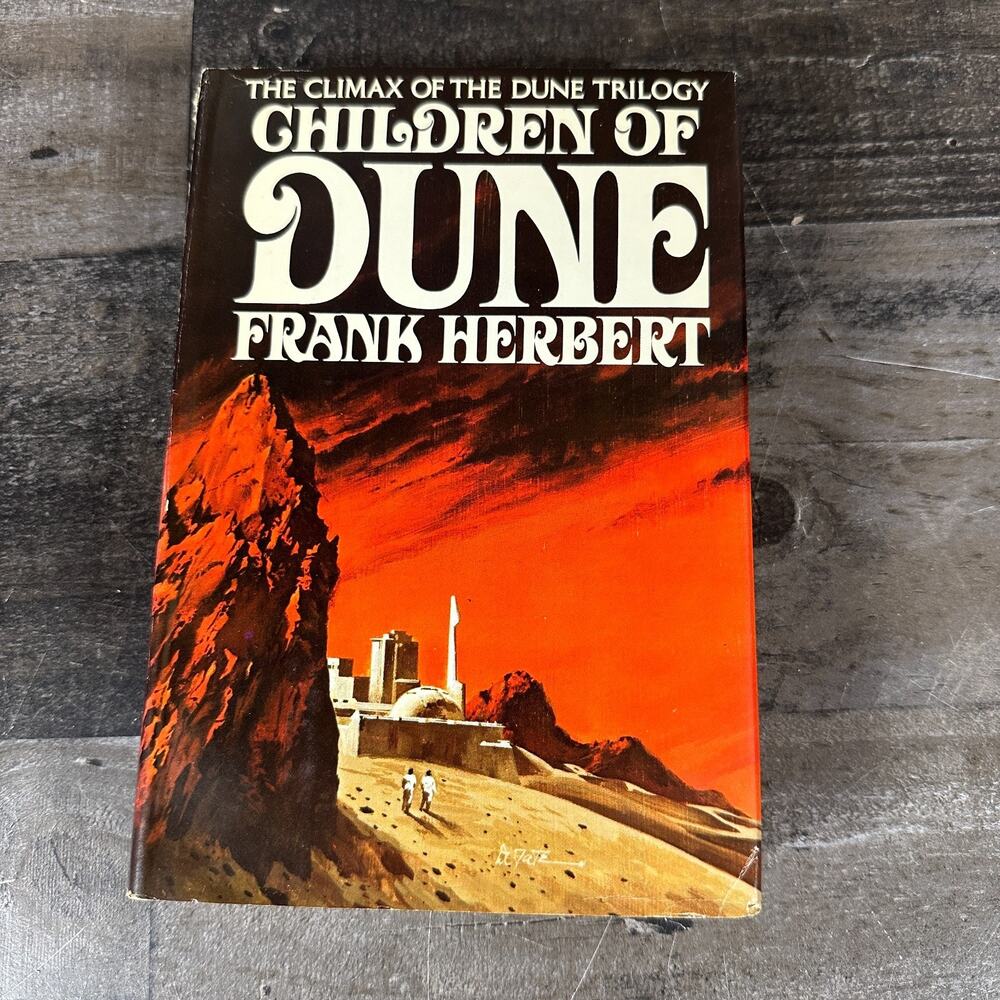 Children of Dune Frank Herbert Hardcover 1976 Book Club Edition Berkley